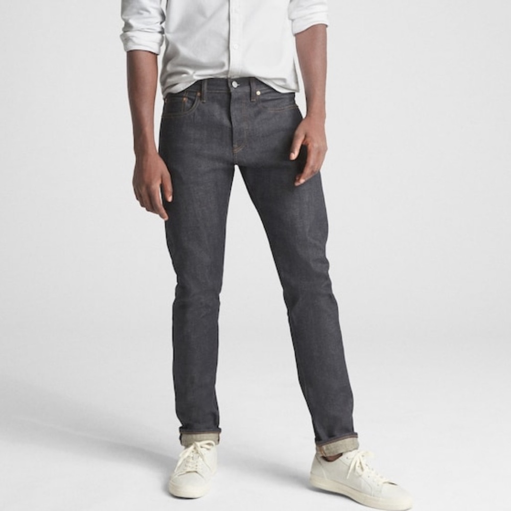 GAP 1969 31 x 32 SLIM JEANS SELVEDGE - Picture 5 of 6